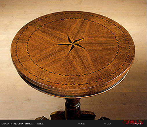 Столик Castellan Art. C503 ROUND SMALL TABLE